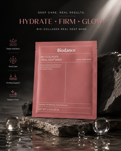 BIODANCE Bio-Collagen Hydrating Gel Mask – Overnight Deep Hydration & Skin Elasticity Care