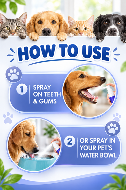 Pet Teeth Cleaning Spray