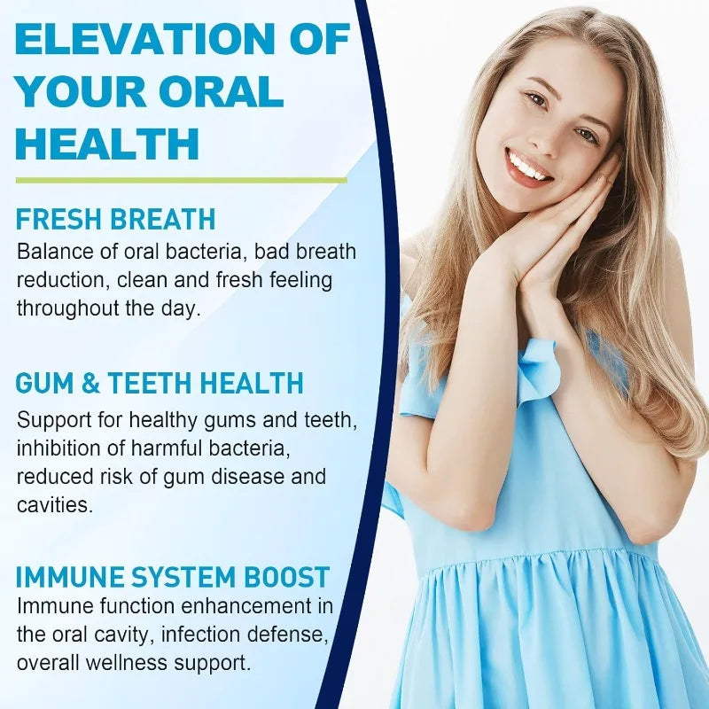 Oral probiotic capsules with 11 billion CFU
